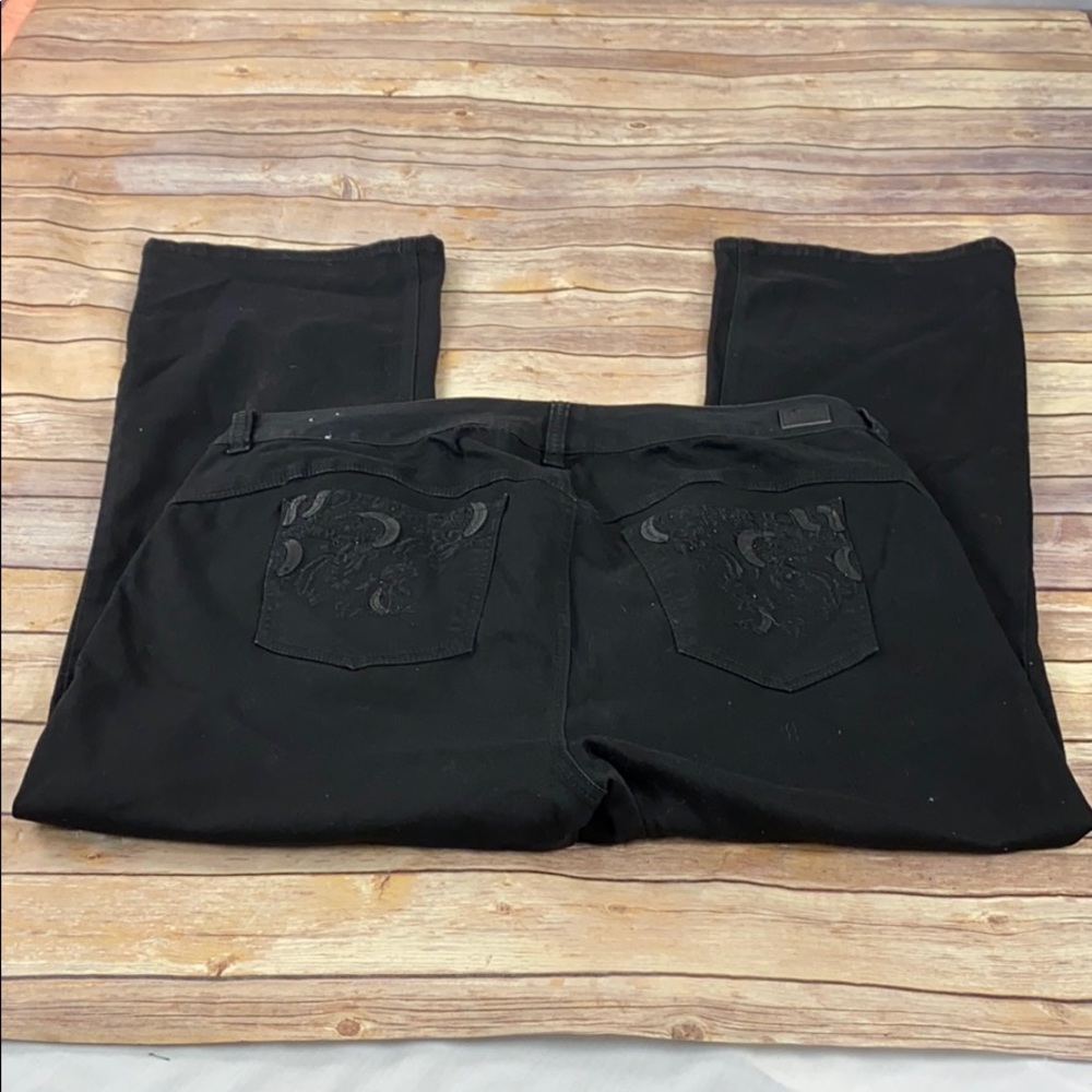 24 5 pocket Black Jeans